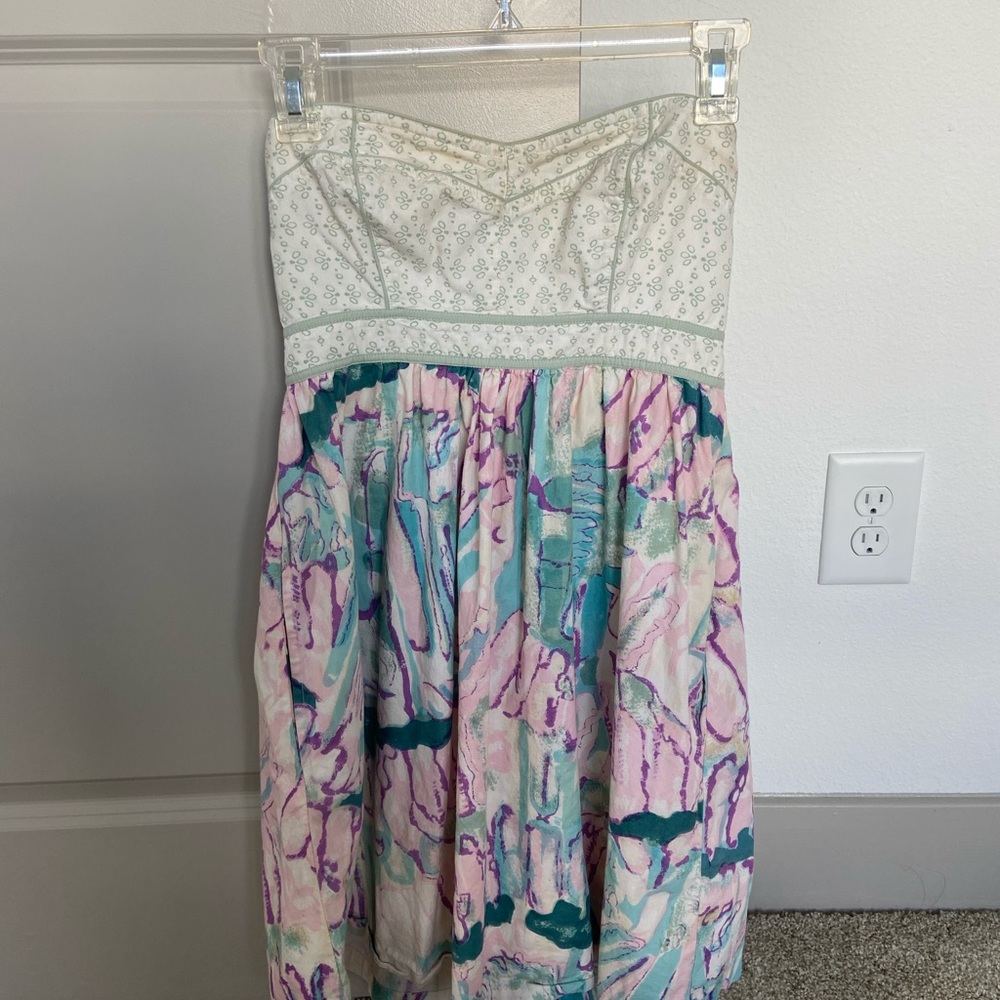 Kimchi blue strapless dress